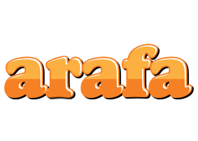 Arafa orange logo