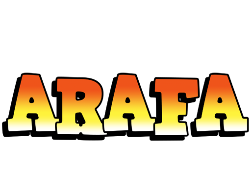 Arafa sunset logo