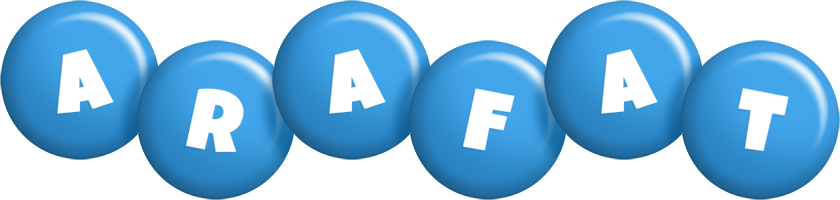 Arafat candy-blue logo