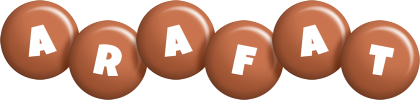 Arafat candy-brown logo