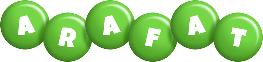 Arafat candy-green logo