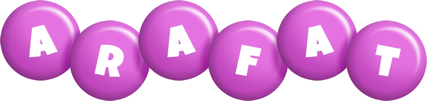 Arafat candy-purple logo