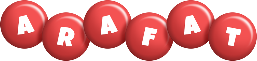 Arafat candy-red logo