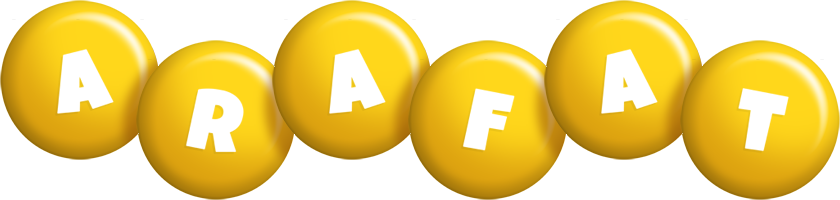 Arafat candy-yellow logo