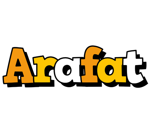 Arafat cartoon logo