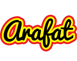 Arafat flaming logo