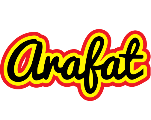 Arafat flaming logo