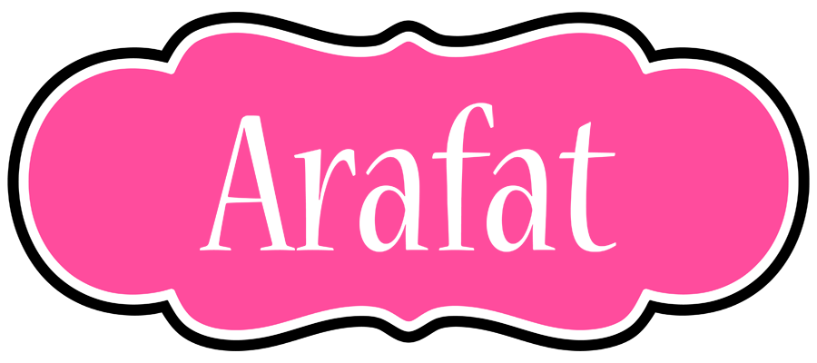 Arafat invitation logo