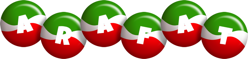 Arafat italy logo