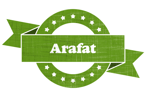 Arafat natural logo