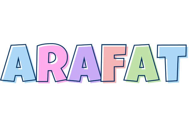 Arafat pastel logo