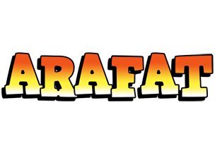 Arafat sunset logo