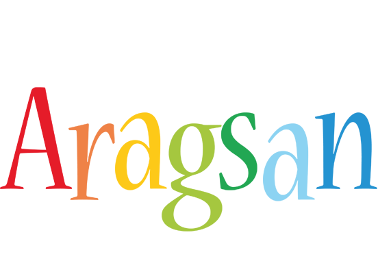 Aragsan birthday logo