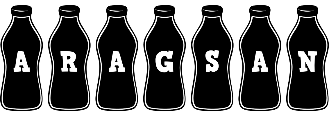 Aragsan bottle logo