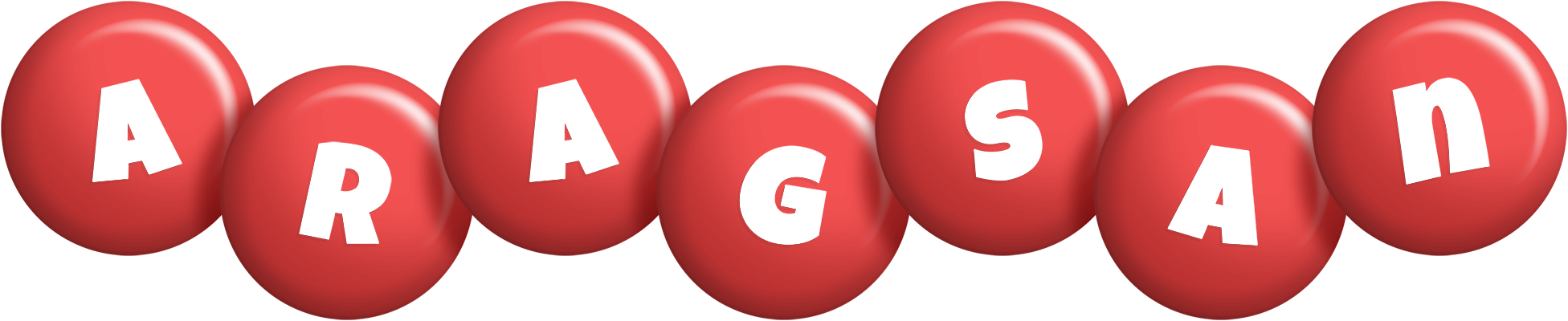 Aragsan candy-red logo