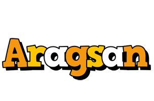 Aragsan cartoon logo