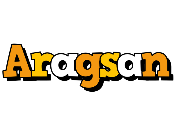 Aragsan cartoon logo