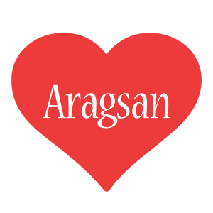 Aragsan love logo