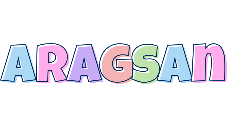 Aragsan pastel logo