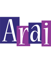 Arai autumn logo
