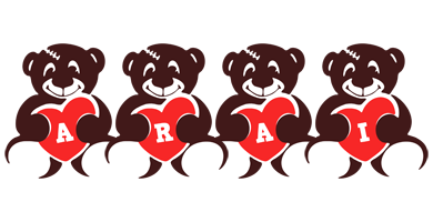 Arai bear logo