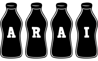 Arai bottle logo