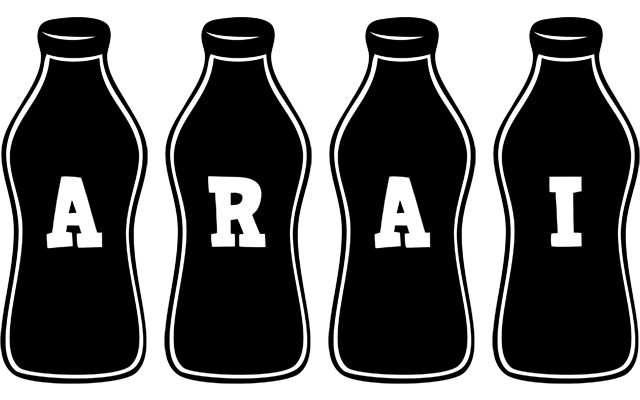 Arai bottle logo