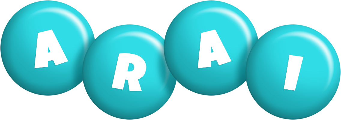Arai candy-azur logo