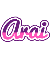 Arai cheerful logo