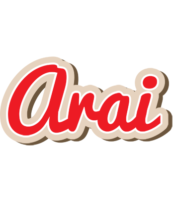 Arai chocolate logo