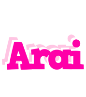 Arai dancing logo