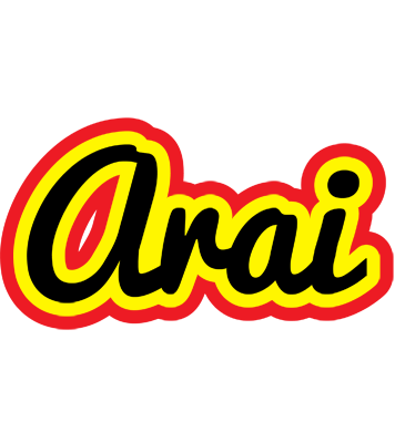 Arai flaming logo