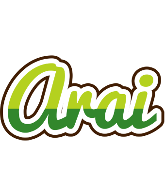 Arai golfing logo