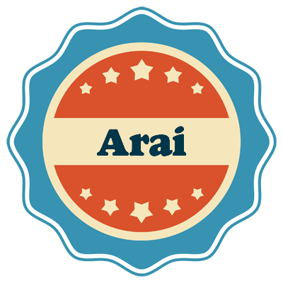 Arai labels logo