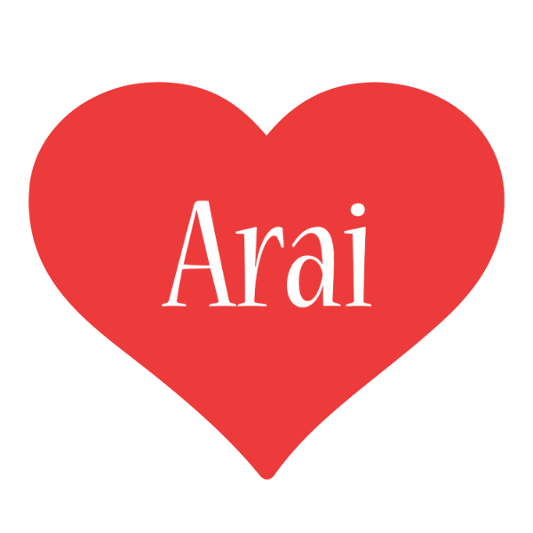 Arai love logo