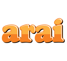 Arai orange logo