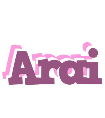 Arai relaxing logo