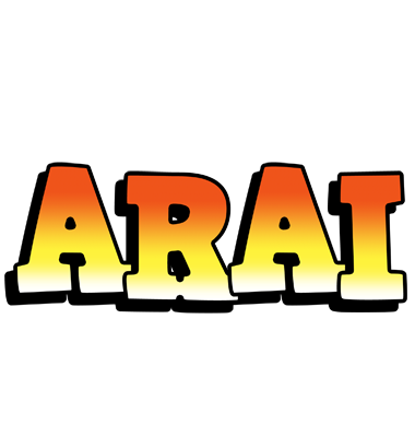 Arai sunset logo