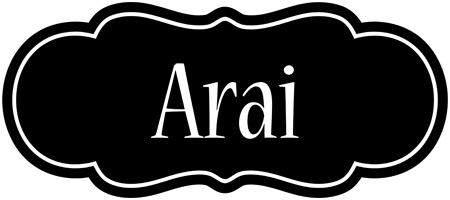 Arai welcome logo