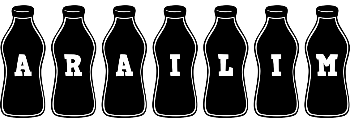 Arailim bottle logo