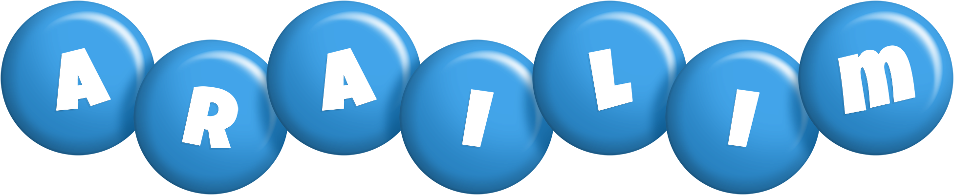 Arailim candy-blue logo