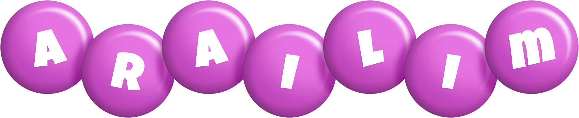 Arailim candy-purple logo