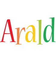 Arald birthday logo