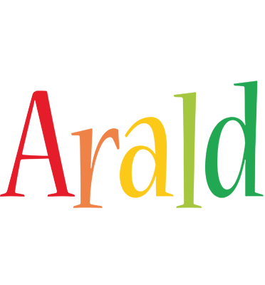 Arald birthday logo