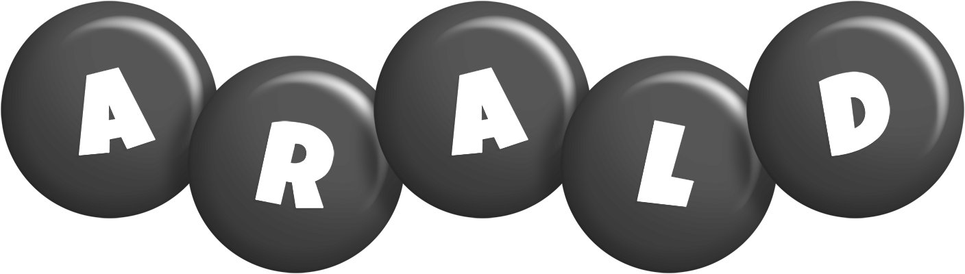 Arald candy-black logo