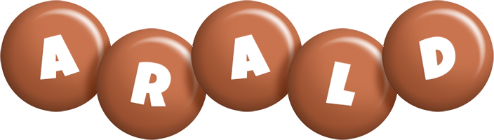 Arald candy-brown logo