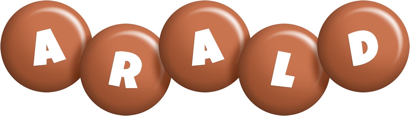 Arald candy-brown logo