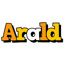 Arald cartoon logo