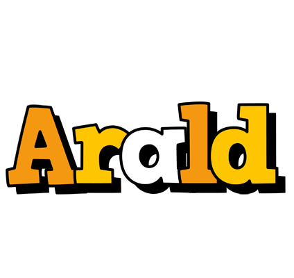 Arald cartoon logo