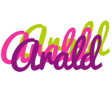 Arald flowers logo